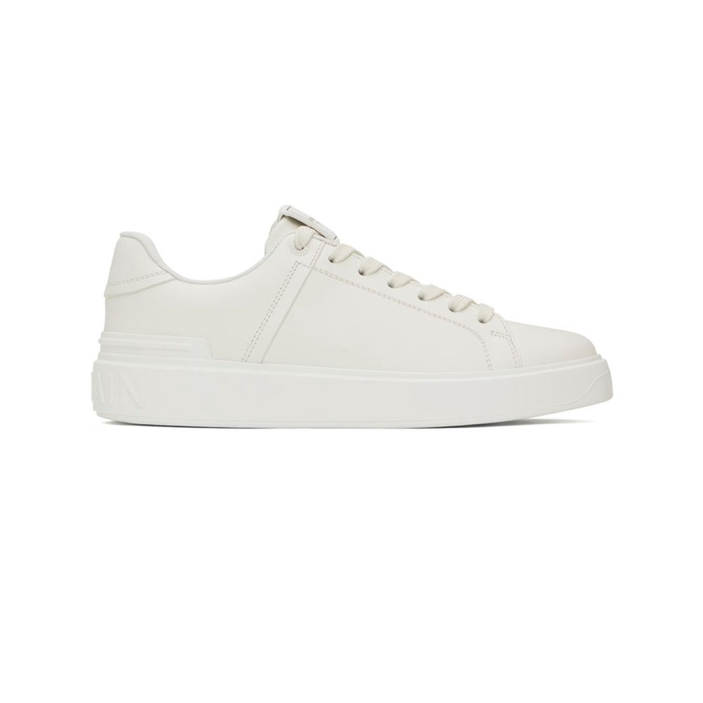 Balmain White B-Court Sneakers White Women’s Size 10